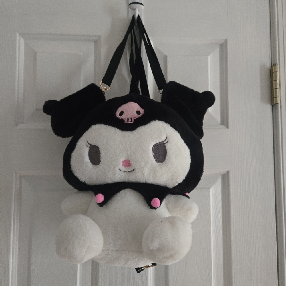 Large Sanrio Hello Kitty Kuromi Plush Backpack